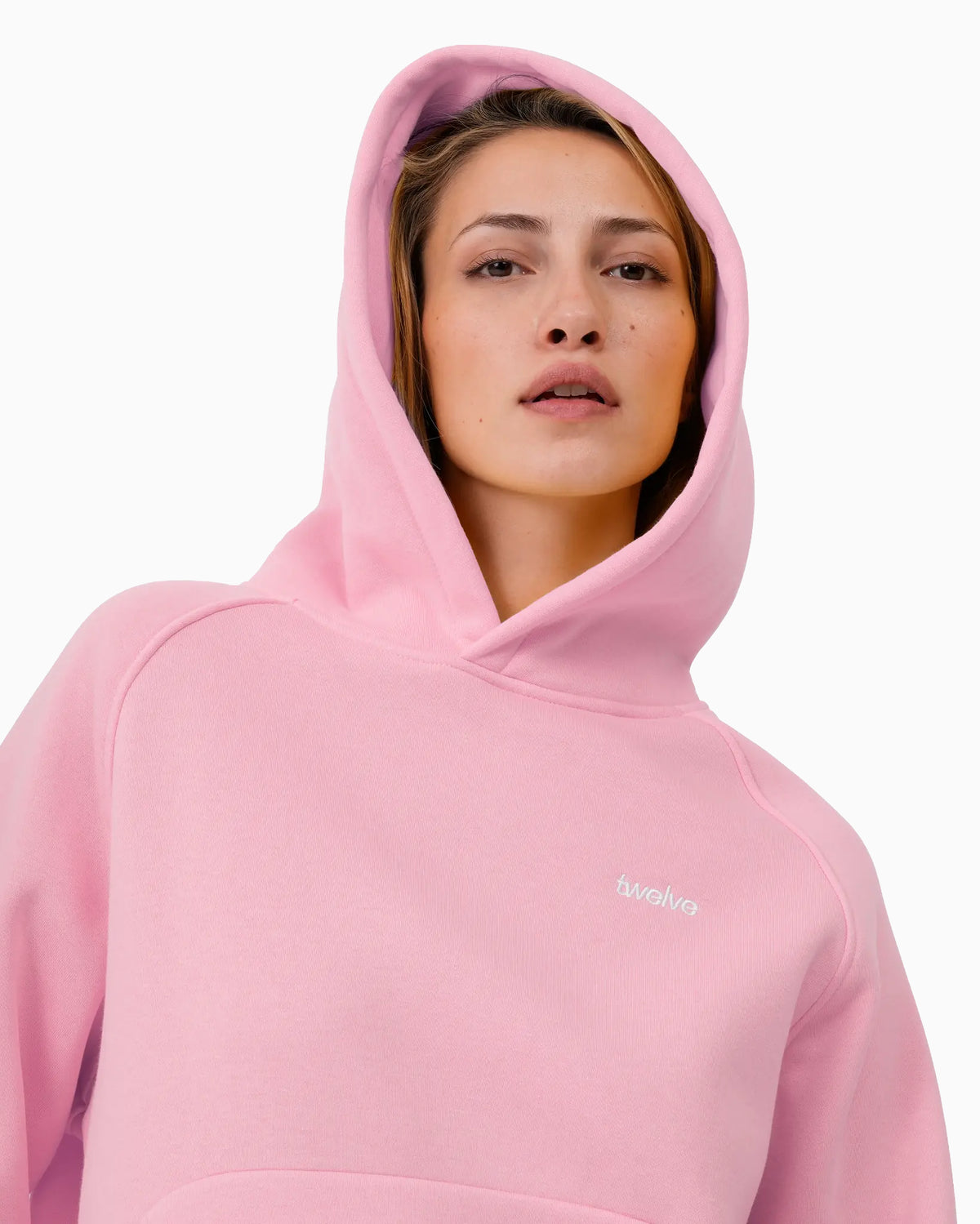 Twelve Hoodie – Baby Pink – ürün görseli