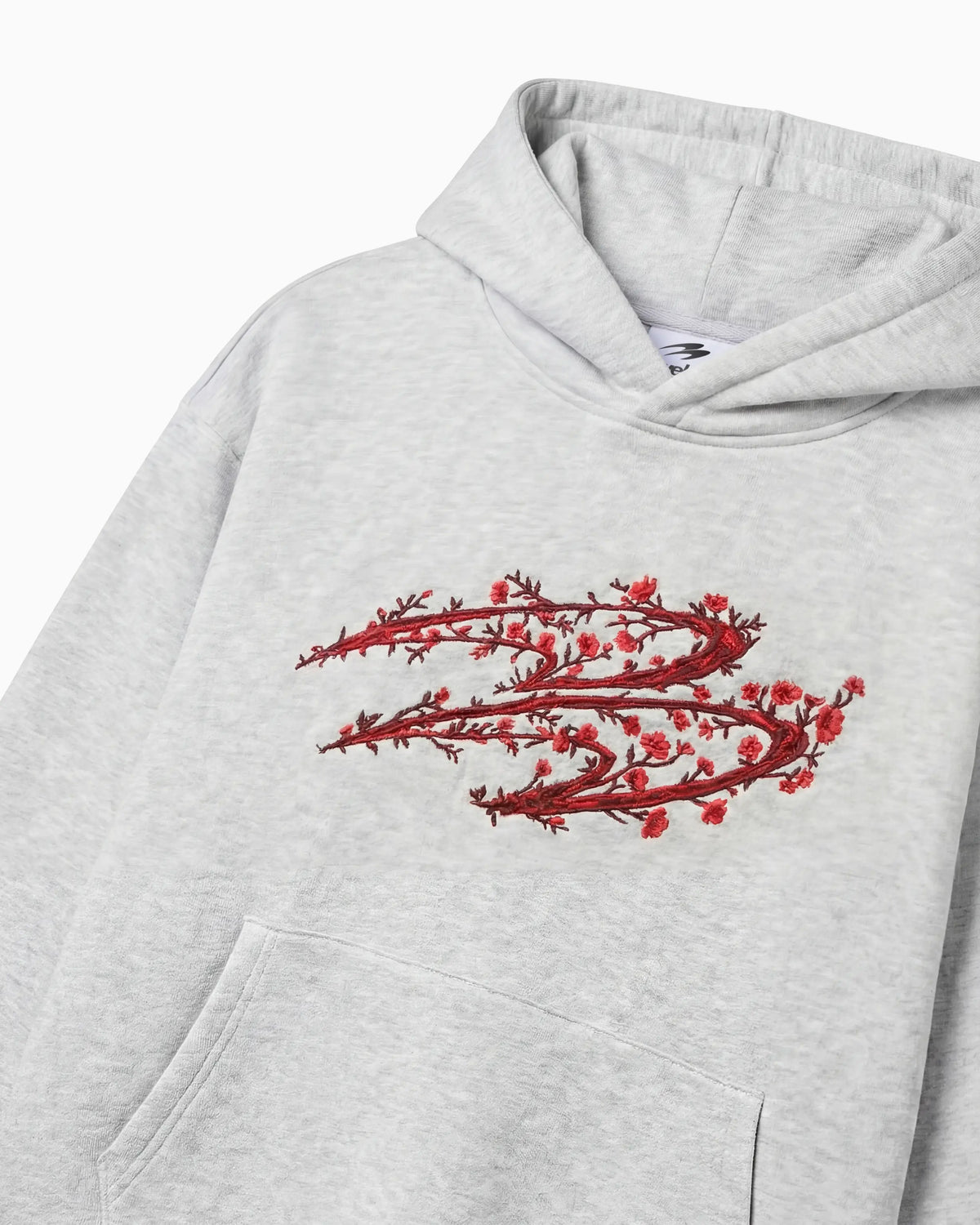 Twelve Rose Hoodie Grey – ürün görseli