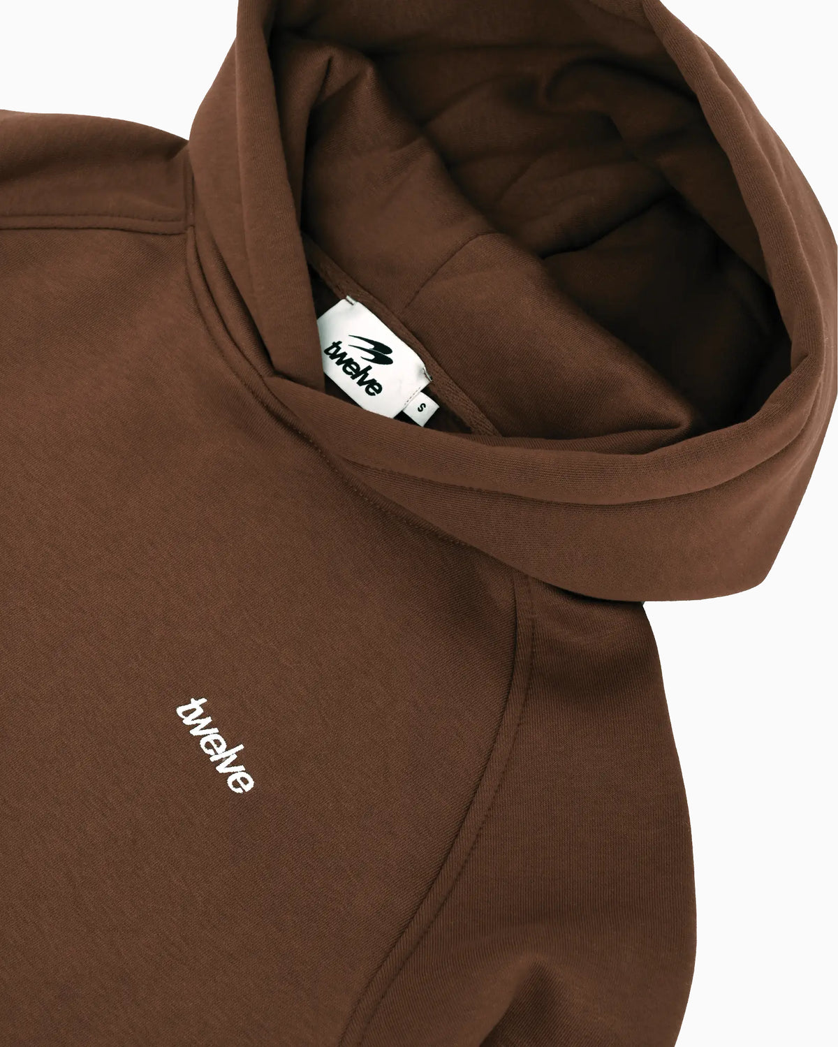 Twelve Hoodie – Chocolate Brown – ürün görseli