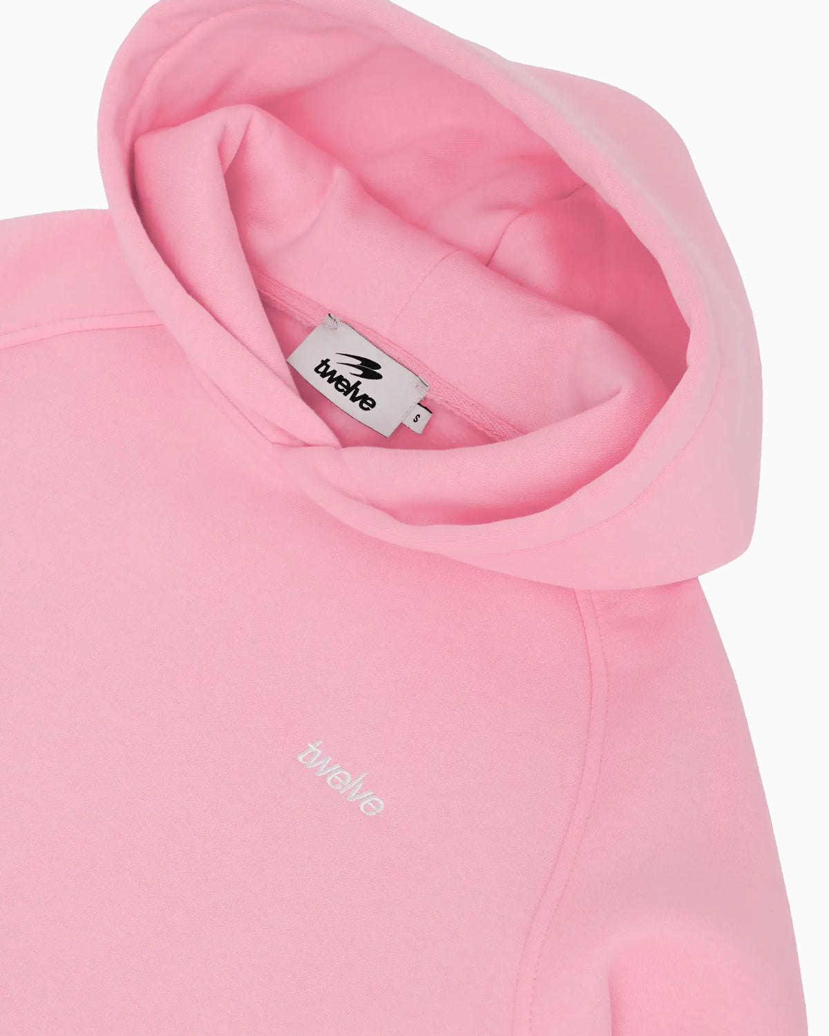 Twelve Hoodie – Baby Pink – ürün görseli