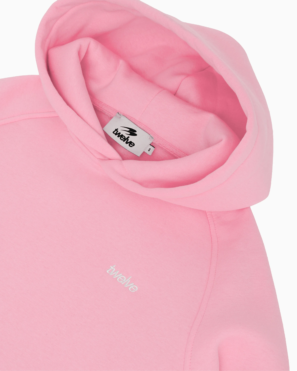 Twelve Hoodie – Baby Pink – product shot