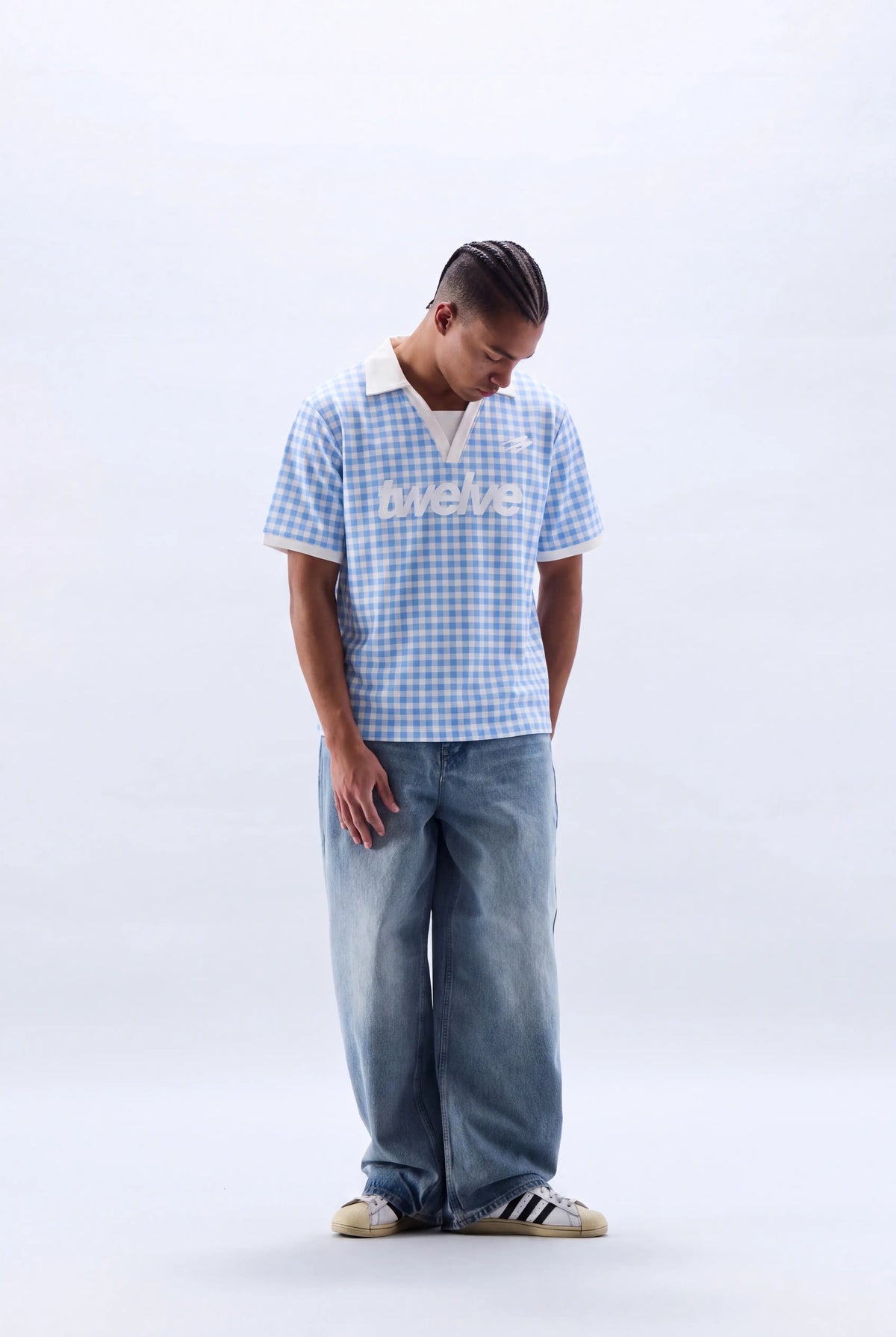 Twelve Club Tee – Baby Blue – ürün görseli