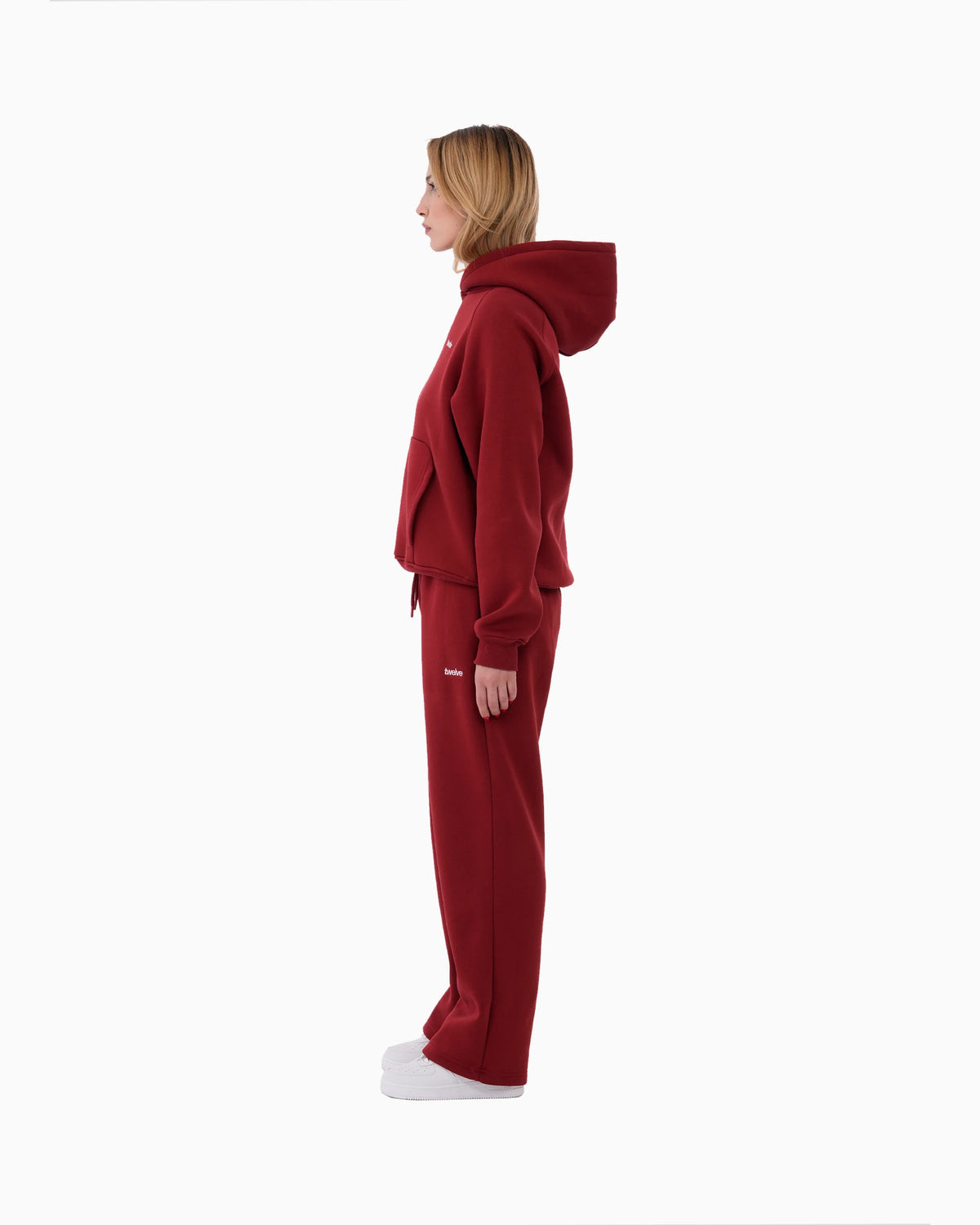 Twelve Hoodie – Wine Red – ürün görseli