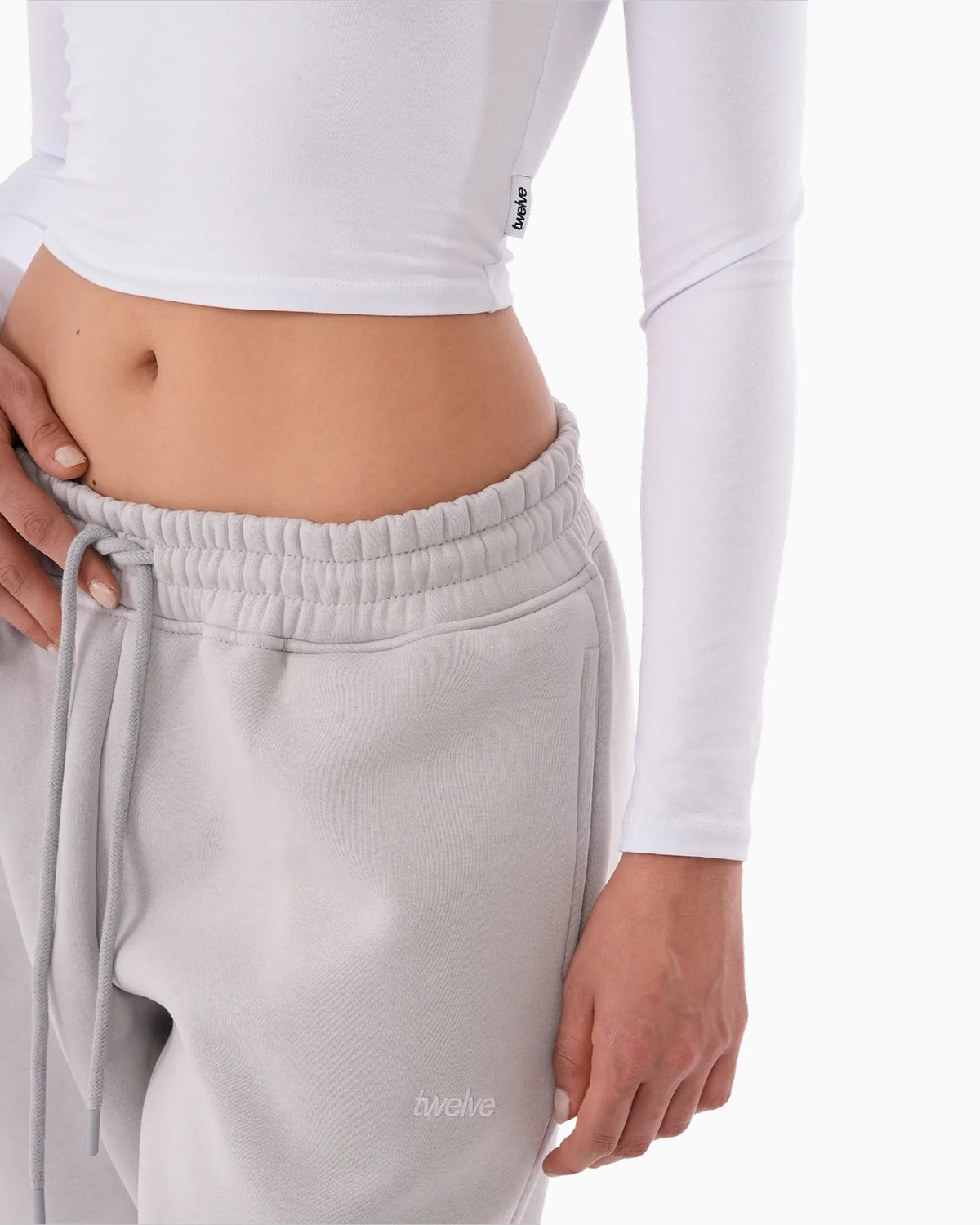 Twelve Sweatpant – Smoke Grey – ürün görseli