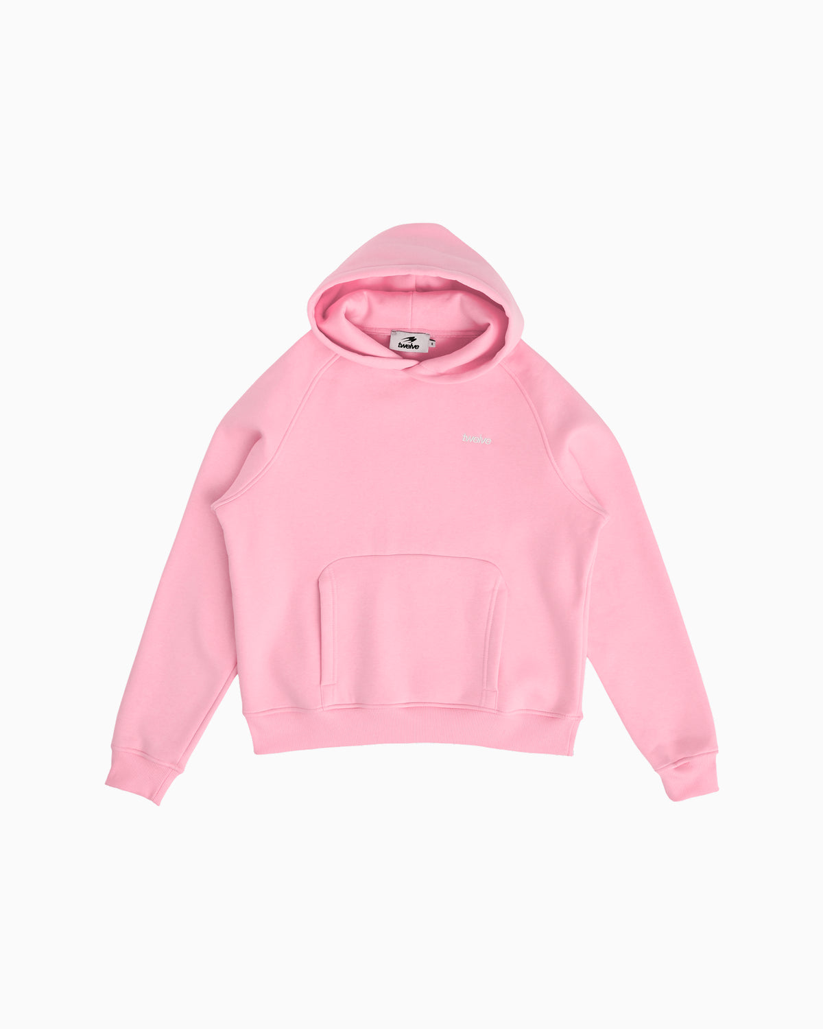 Twelve Hoodie – Baby Pink – product shot