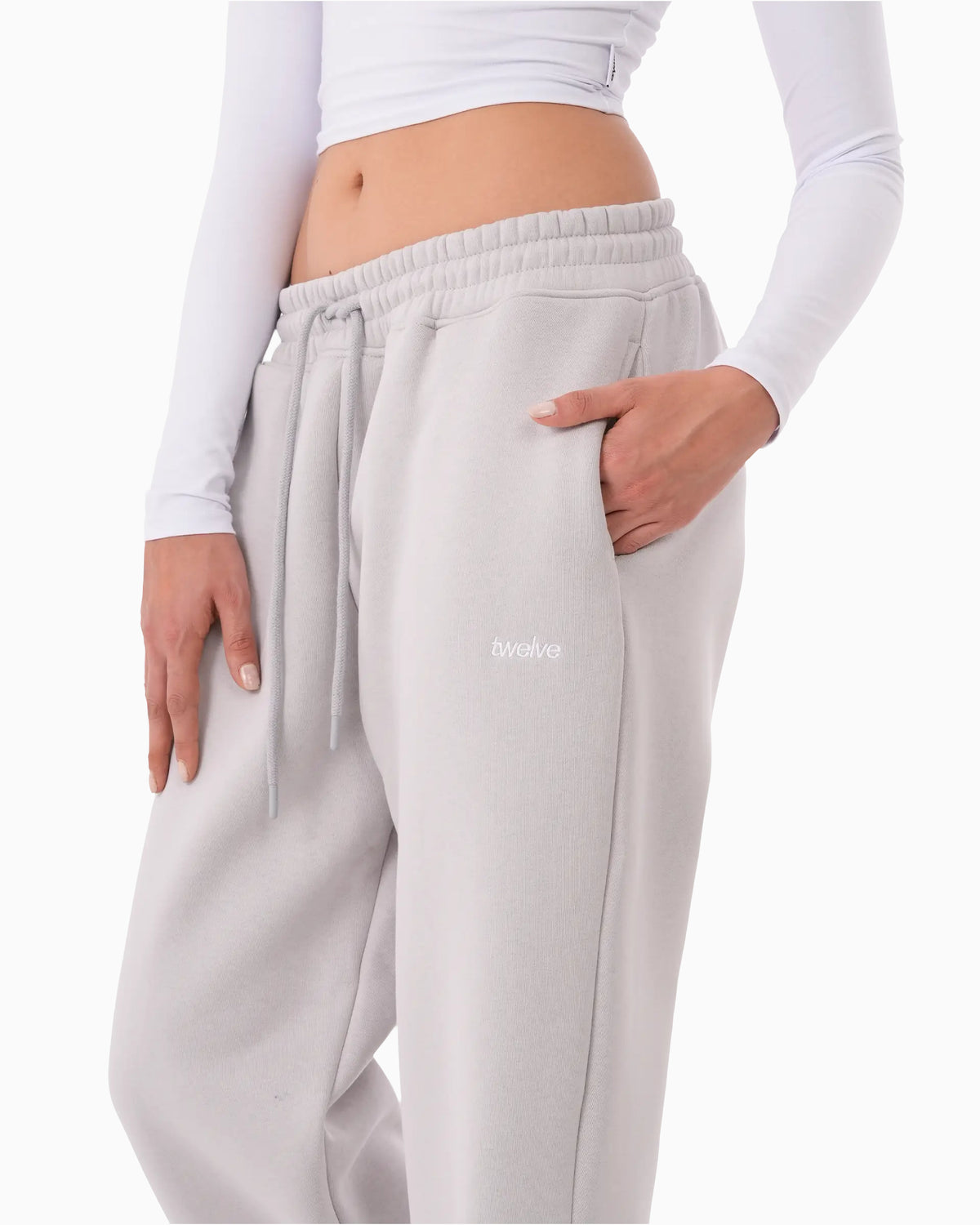 Twelve Sweatpant – Smoke Grey – ürün görseli