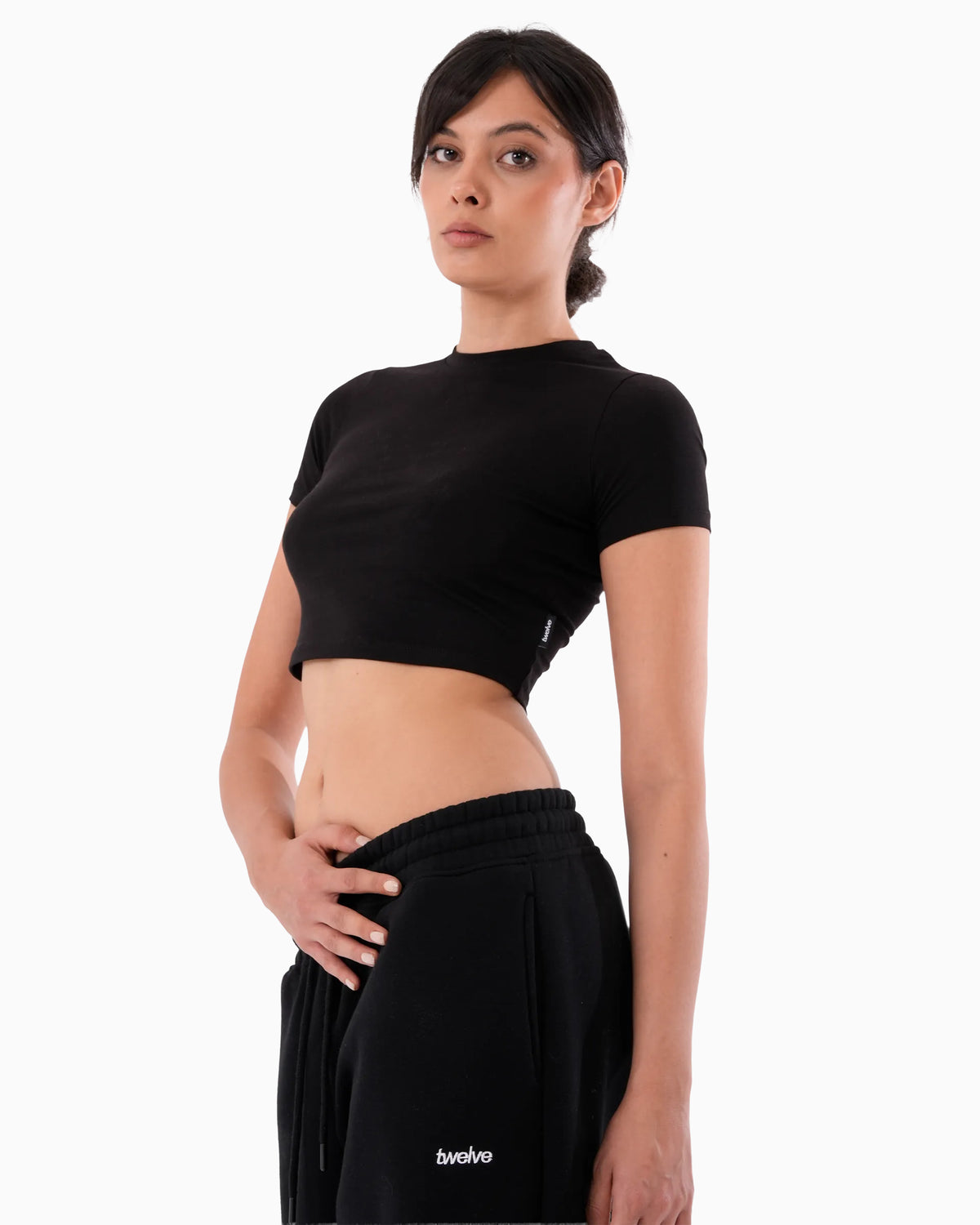 Twelve Sweatpant – Black – ürün görseli