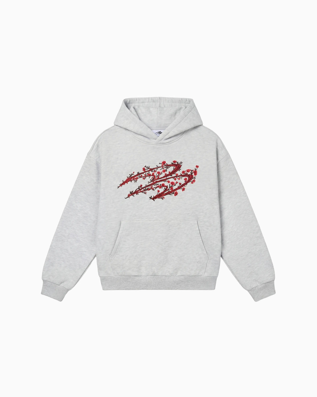 Rose Hoodie Grey