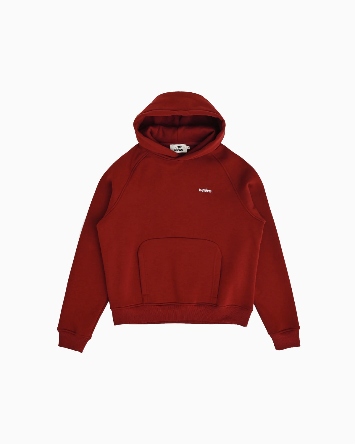 Twelve Hoodie – Wine Red – ürün görseli